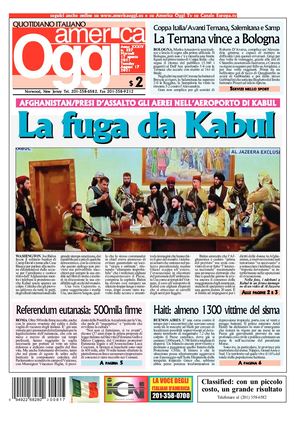 America Oggi 17 Agosto 2021