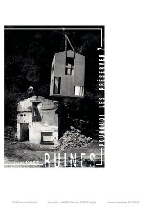 Rapport d'études - Ruines