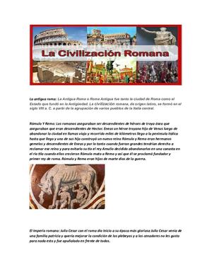 La Antigua Roma