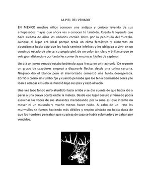 La Piel Del Venado