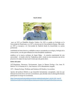 Autores De La Ecología Humana 12