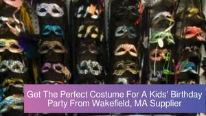 Get The Perfect Costume For A Kids' Birthday Party From Wakefield, MA Supplier