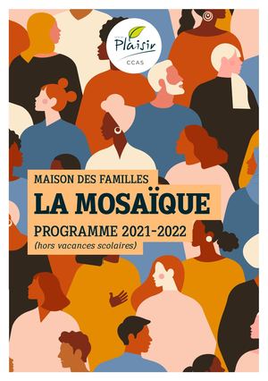Programme Maison des familles La Mosaïque 2021-2022