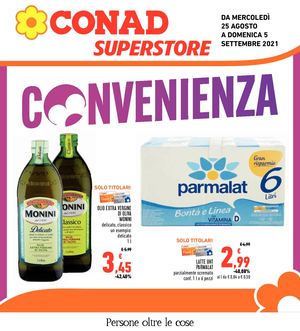 Volantino Conad Superstore Lazio Nord Ovest 25 Agosto 05 Settembre