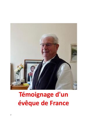 Témoignage d'un évêque de France