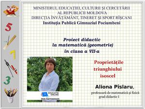 Proprietati Triunghi Isoscel