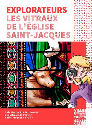 Livret Explorateurs sur les vitraux de l'église Saint-Jacques
