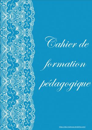 Cahier De Formation