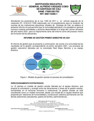 Informe Rendicion 1 Semestre 2021 Ie General Alfredo Vasquez Cobo (1)