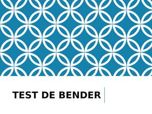 Bender Koppitz Completo