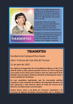 TIRADENTES HUMBERTO DE CAMPOS CHICO XAVIER (NUEVO)