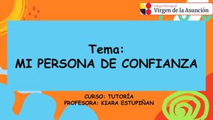 Clase 1 Mi Persona De Confianza