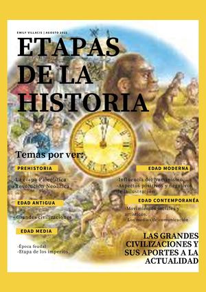 ETAPAS DE LA HISTORIA