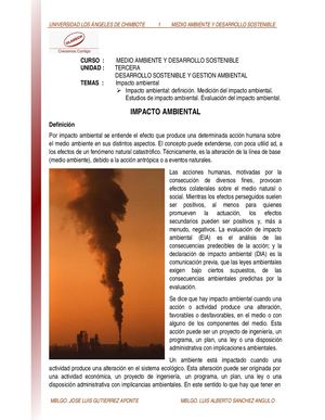 Impacto Ambiental