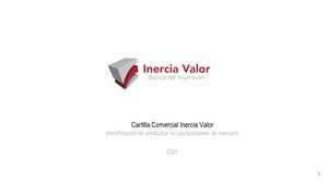 Cartilla Comercial Inercia Valor 202108