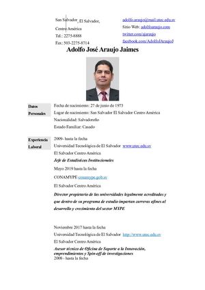 Curriculum Vitae Ajaj