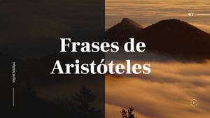 FRASES - ARISTÓTELES