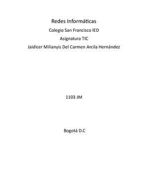 Redes Informáticas Jai
