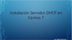 Servidor Dhcp En Linux