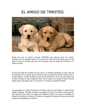 Timoteo Y Su Amigo