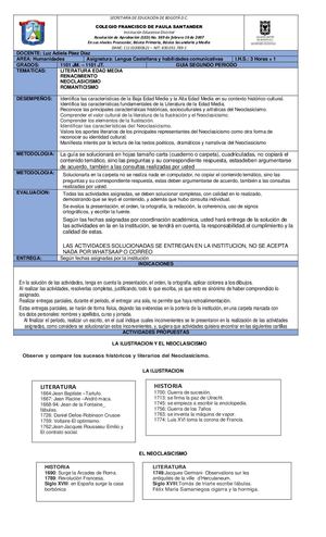 11 Jm Y Jt LA ILUSTRACION Y EL NEOCLASICISMO