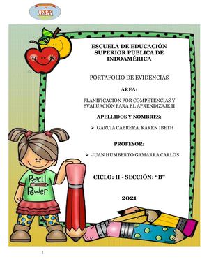 Portafolio De Planificación