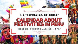 Calendar About Festivities In Peru (1)