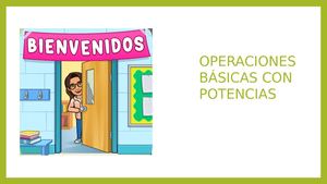 Potenciación Problemas