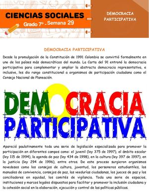 Democracia Participativa