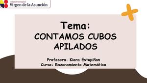Clase 2 Contamos Cubos Apilados