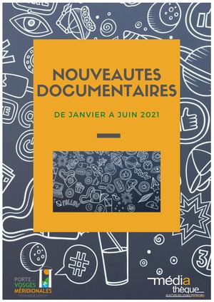 Documentaires - Janvier juin 2021