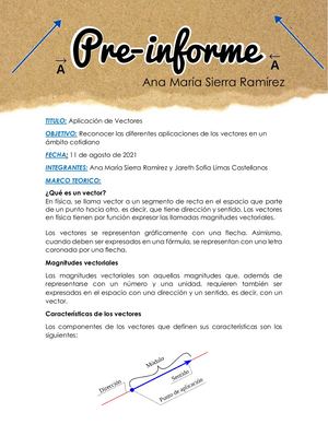 Preinforme E Informe De Laboratorio