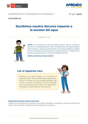 Exp5 Secundaria Act10escribimosnuestrodiscurso