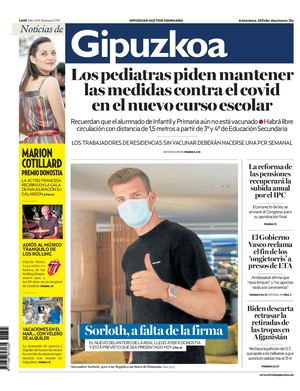 Noticias de Gipuzkoa 20210825