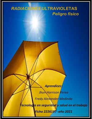 Cartilla De Radiaciones Altravioleta