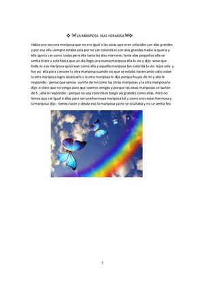 Mariposa Hermosa