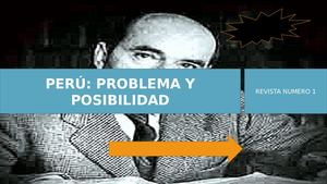 PERU: problema y posibilidad