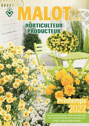 Catalogue Malot 2022
