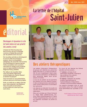 05 - La lettre de l'hôpital de Saint-Julien  - CHU de Rouen