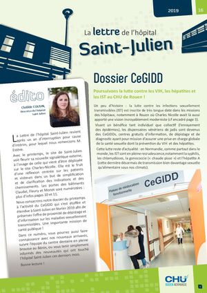16 - La lettre de l'hôpital de Saint-Julien - CHU de Rouen