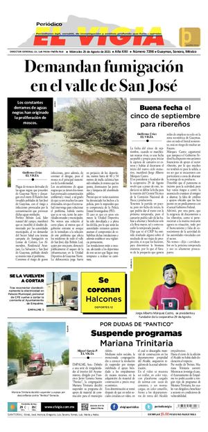 25 de agosto del 2021