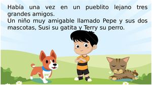 cuento infantil ¨La Búsqueda de los tres amigos inseparables.