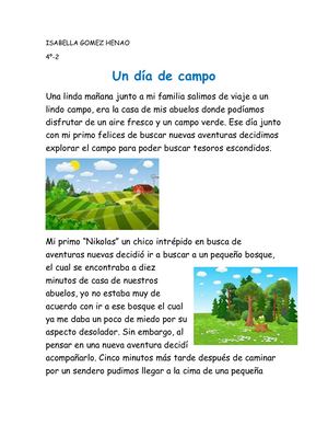 Isabella Gomez Henao Cuento