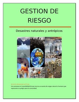 Proyecto Desastres En Costa Rica