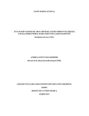 Guión Radial 2 Corregido