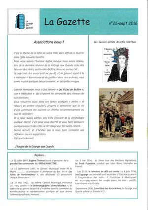 La Gazette N°22