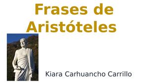 Frases De Aristóteles