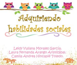 Cartilla Pedagógica Habilidades Sociales.