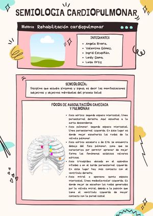 Semiologia Cardiopulmonar