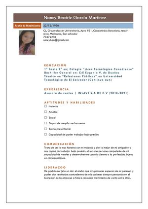 Curriculumespañol PDF